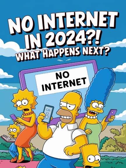 The Simpsons predict life without the internet in 2024, Here what happens!  💀☠️ #simpsonsclips #simpsonfan #aliens  #simpsonspredictthefuture #simpsonspredictions #usa🇺🇸  #simpson #simpsonsclipz #simpsons 