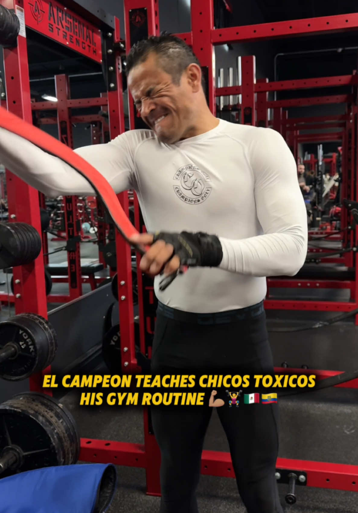 El Campeon x Chicos Toxicos vlog will drop this thursday 5PM (PST)🏋️‍♀️ @Felipe @EL CAMPEON😈 #chicostoxicos #hispanic #comedy #gym #zooculture #elcampeon 