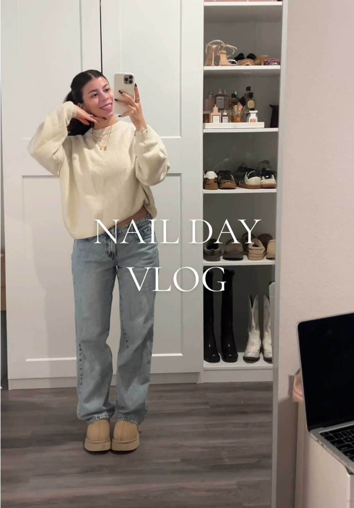 Come with me to my nail appt with original sound for my asmr lovers Its giving snowww ☃️ #nail #nails #nailinspo #christmas #holiday #dailyvlog #dayinmylife #asmrvideo #minivlog #cozy #asmrsounds #cleangirl #vlogs