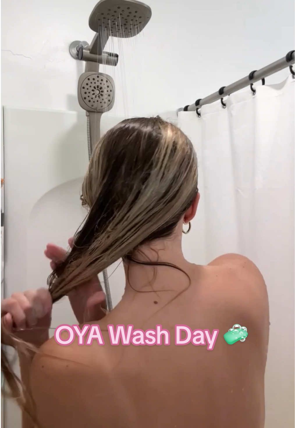 Strengthen and repair your hair with this OYA trio🤞🫧 @McKenna #OYA #beautytips #hair #routine 