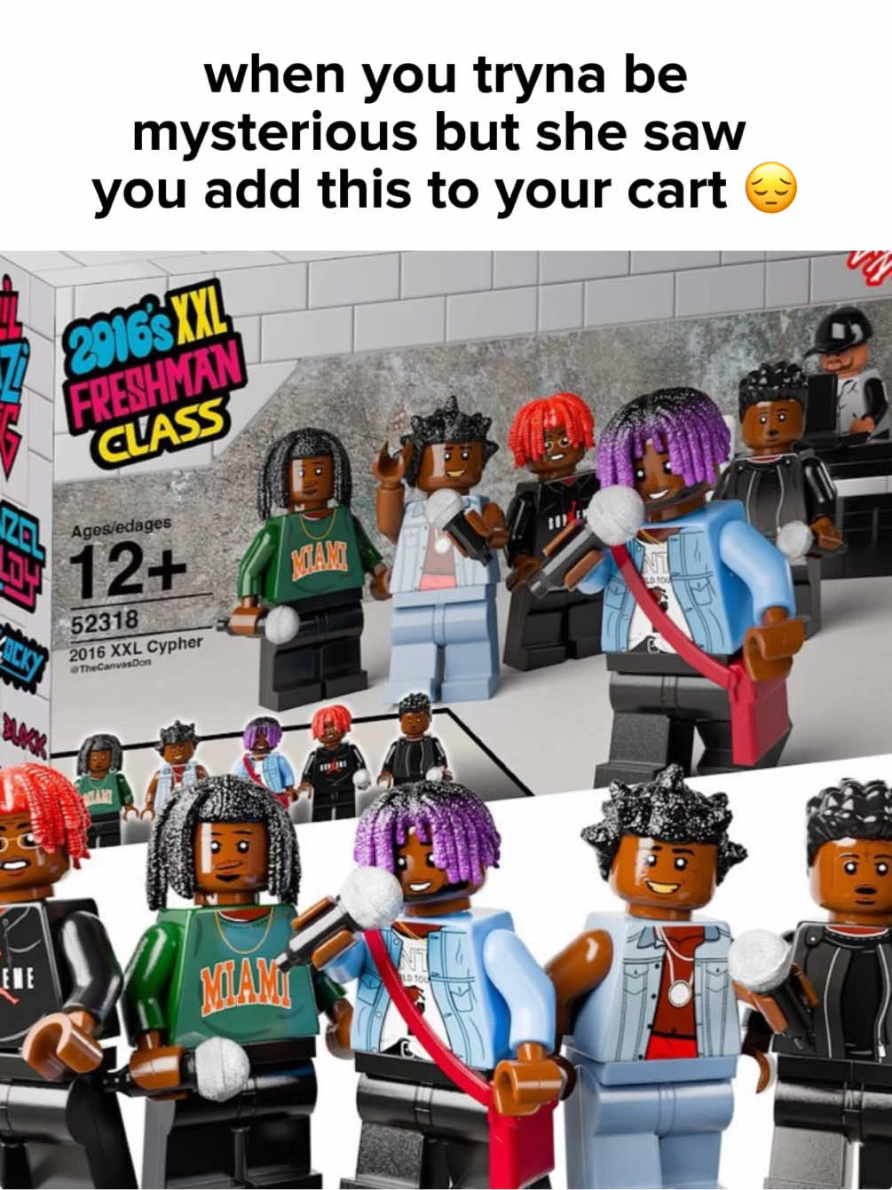 2016 XXL CYPHER LEGO SET - #lego #fyp #hiphop #foryoupage #mysterypack #legominifigure #2016xxlfreshmancypher #legomystery #CapCut 