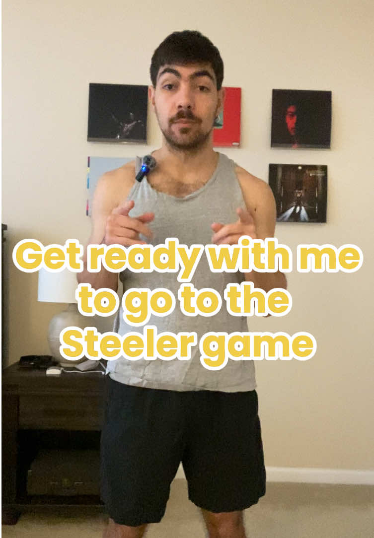 Get ready with me for the Steeler game  #getreadywithme #mensfashion #mensfashiontips #fashion #fashiontiktok #fashiontok #fashioninspo #fashionhacks #steelers #steelersnation #pittsburgh 