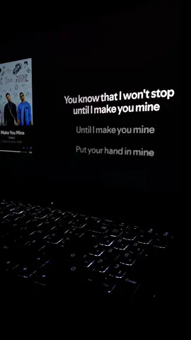 Until i make you mine 🎵 #spotify #spotifylyrics #fyp #song #applemusic #viralsong #fy #foryou #viral #for 