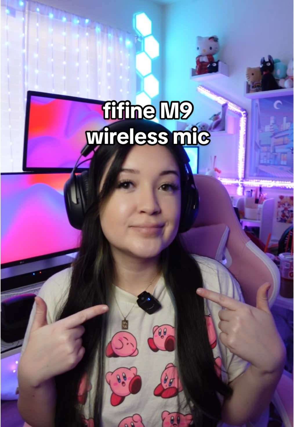 can use with most phones (USB C) and cameras! 🎤 @Fifine Design #fifine #wireless #microphone #fifinem9 #TikTokShopHolidayHaul affordable microphone wireless content creators 