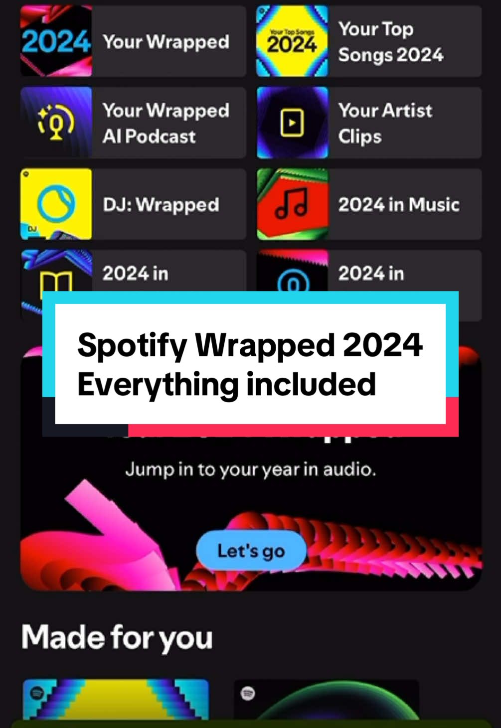 Here’s everything you need to know about your Spotify Wrapped for 2024 #spotifywrapped2024 #spotifywrapped #musicbusiness @Spotify for Artists @Spotify 