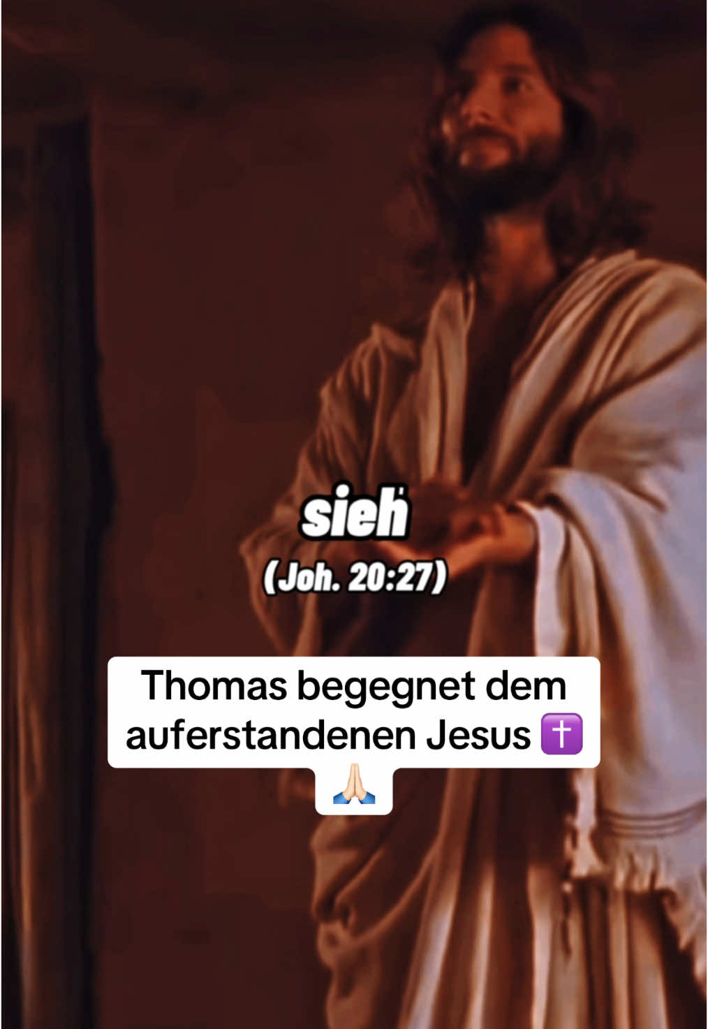 Hör auf zu zweifeln und glaube ❤️✝️ #fy #foryou #christentum #Gott #god #vater #jesus #heiligergeist #trinität #auferstehung #auferstehungjesu #hoffnung #wunder #heilung #liebe #glaube #einzigwahrelehre #einzigwahrergott #maria #engel #heilige #apostel 