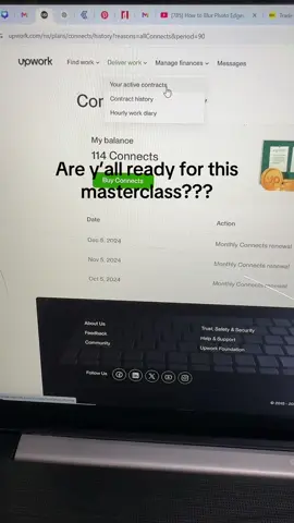 Comment ’READY’ if you’re interested!!! Join Me on January 14, 2025 for my Upwork Masterclass!!! Grab Your Laptop or Mobile Phone and Come Learn How To: 💥 Set Up A Winning Profile 💥 Earn $3K USD Per Month 💥 Find & Apply To Jobs 💥 Write Proposals That Convert 💥 Manage Client Relationships  THIS IS YOUR TICKET TO BECOMING A TOP-RATED FREELANCER IN 2025! #upworkfreelancer #jamaicantiktok🇯🇲viral #upworktips #workfromhome 