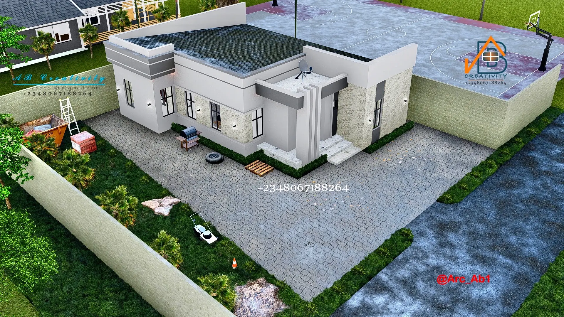 Abba’s Residence. 📍Masari, Kafur L.G., Katsina State. #fyp #lagosrealestate #developer 