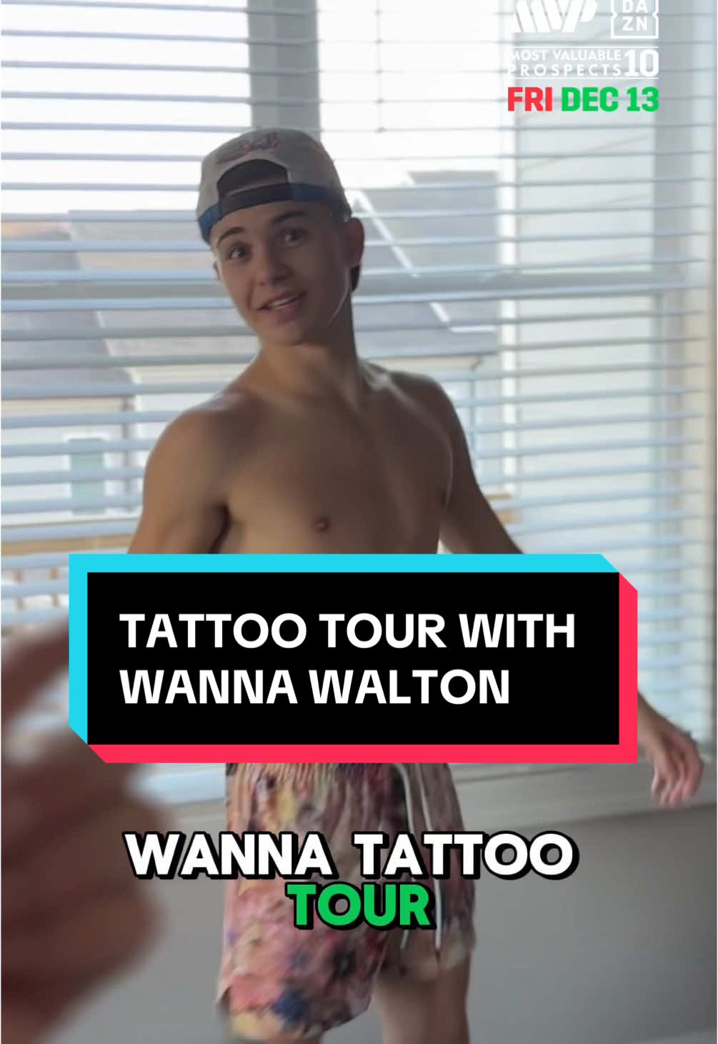 Tattoo tour with Wanna Walton!🏯🐉 What do you think Wanna will get next?👀💬⬇️ Tune in THIS FRIDAY, DECEMBER 13TH for Wanna Walton vs. Erik Hanley LIVE on DAZN Boxing!  - #WaltonHanley  #Prospects10  Friday, Dec. 13th Caribe Royale - Orlando, FL Live on @daznboxing #WannaWalton #JavonWalton #tattoo #tattootour #Wanna #boxing #onwardwanna 