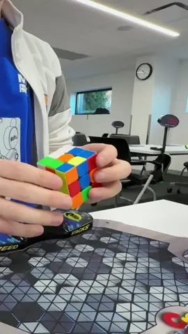 6.88 3x3 One-Handed Solve 👍