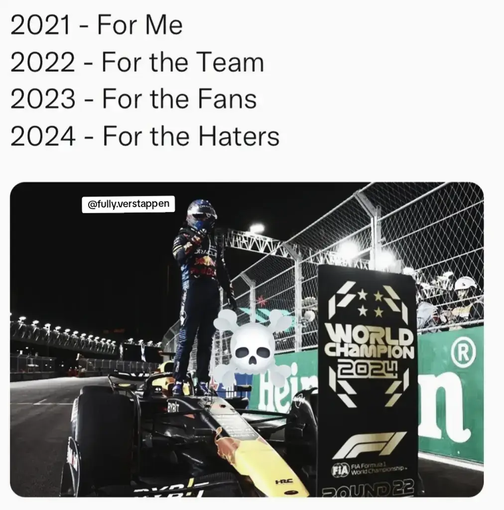 2025 - For bloodline 2026 - For the world 2027 - For everyone 2028 - For history books 🐐🇳🇱🦁 #maxverstappen #domination #f1 #redbull 