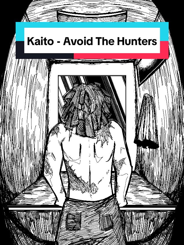 AVOID THE HUNTERS ー Kaito. 「Registro №107: Kaito. Data de publicação: 03/07/2042d.C .     Kaito, também conhecido como 