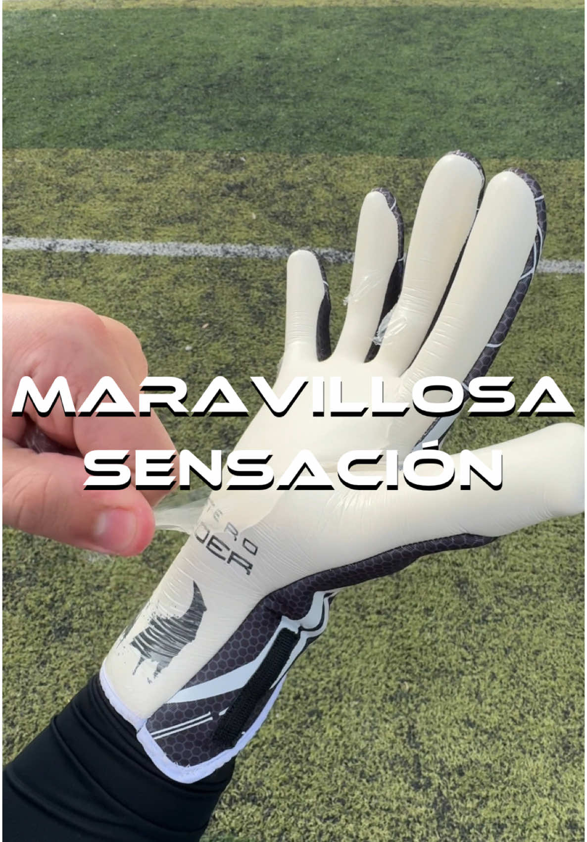 Maravillosa sensación🥵  #porterospyder #futbol #arqueros #portero #Soccer #guantesdeportero #goalkeepers #spyder #guantes #gloves 