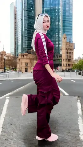 Mix Atasan Baju Senam N Petir Maroon Lis Putih dan Cargo Harajuku Maroon Untuk Wanita Olahraga Zumba Aerobik #bajusenam #bajuolahraga #setelanolahraga #setelansenam 