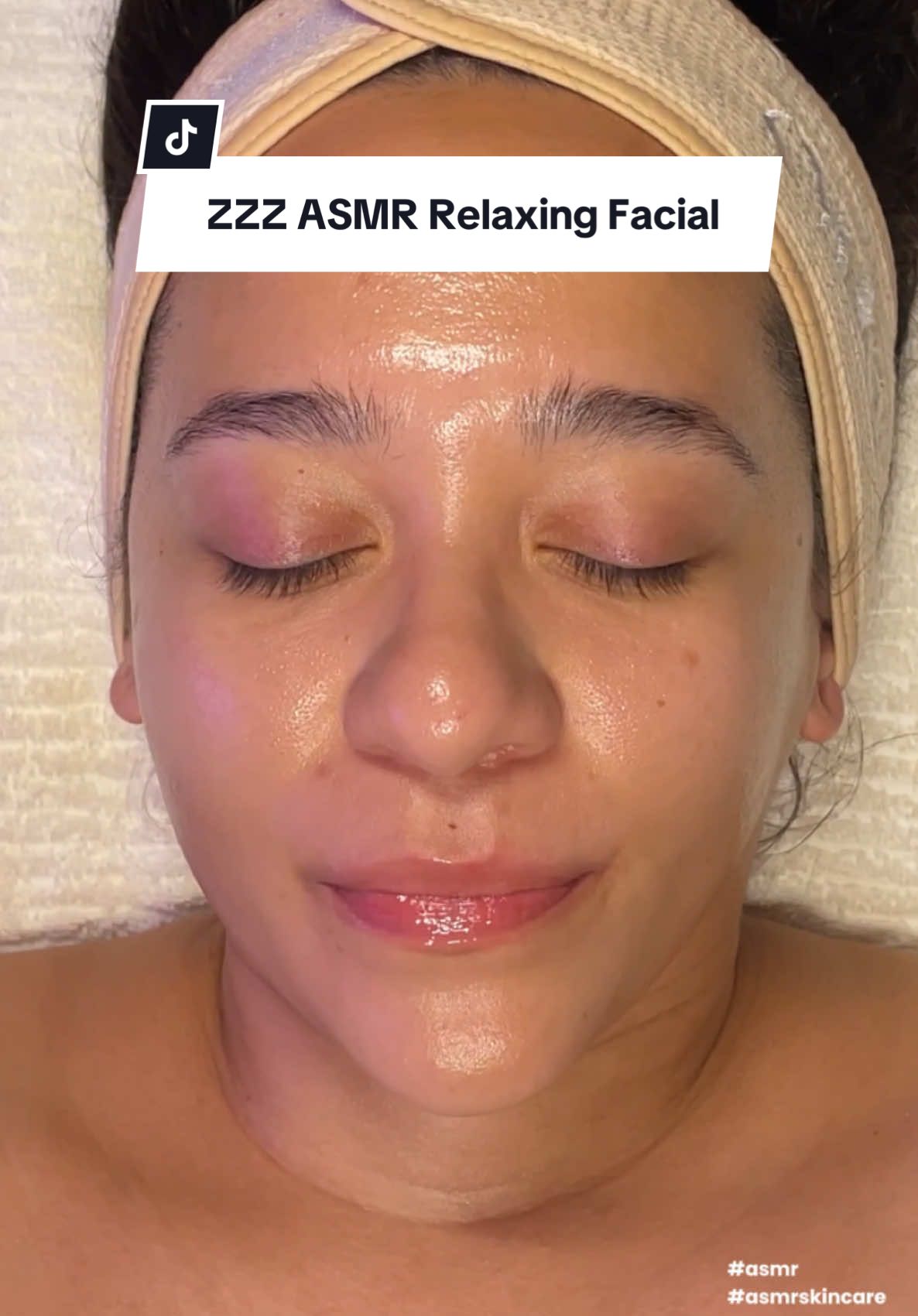 Sleepy time has arrived💤 Facial done by Esti Sydney ✨ #asmrsleep #asmrspa #asmrrelaxing #dallasmedspa #asmrskintracing