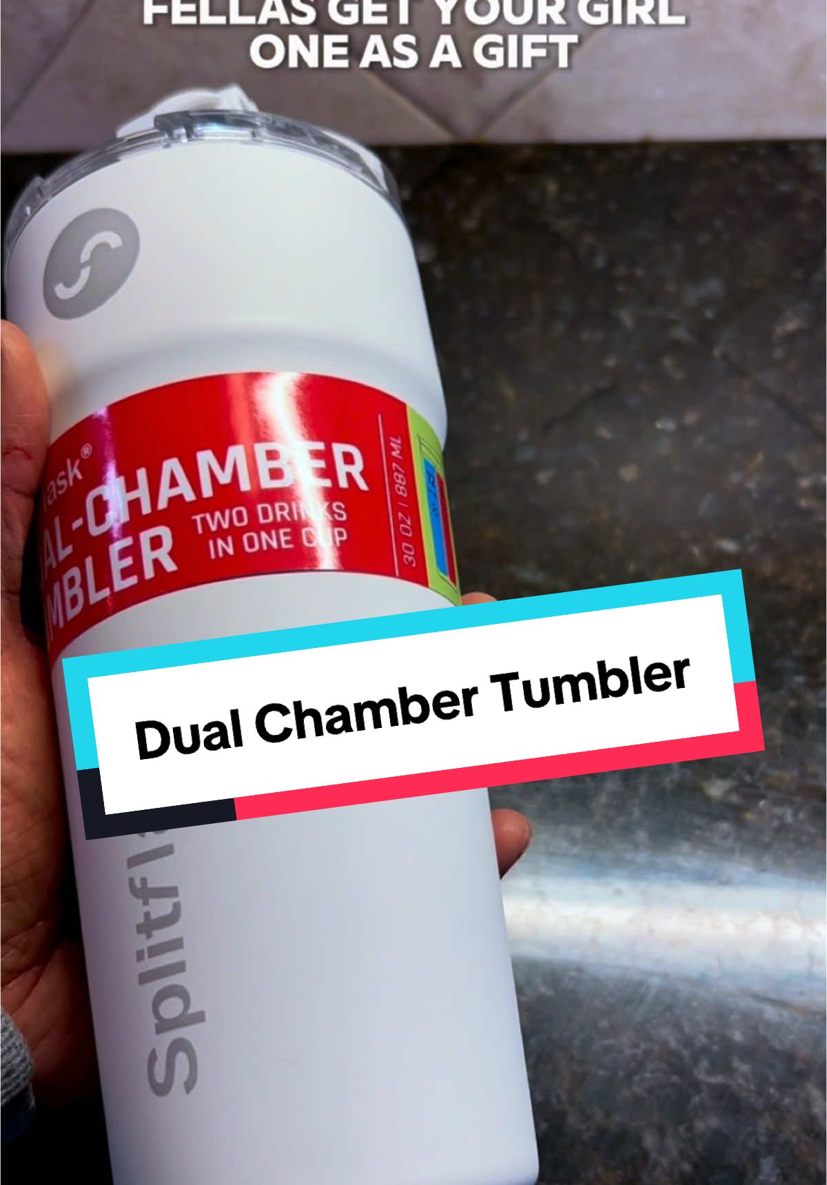 Getting myself one of these tunblers for my coffee and protein shakes #tumbler #dualchambertumbler #giftsforher #giftideas #christmasgiftideas #holidayhaul 