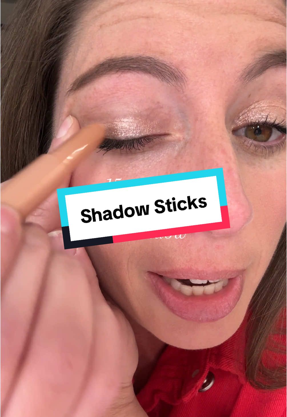 Shadow Stix are the easiest way to apply eyeshadow. You dont even need a brush! #tiktokshopcreatorpicks #makeuphack #giftguide #colourpop 