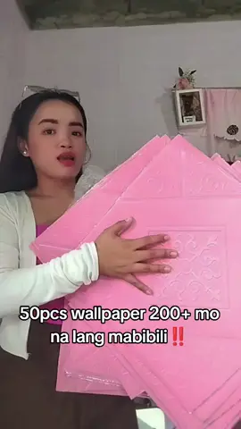 50pcs wallpaper 200+ mo na lang mabibili‼️Click my yellow basket🛍️❤️#wallpaper #adhesivewallpaper #selfadhesive #roomdecor #homedecor #wallpapers #affordable #tiktokmademebuyit #fyp 