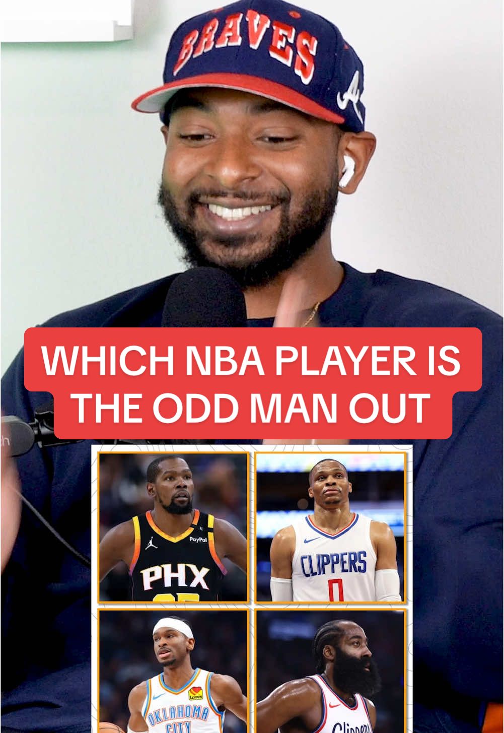 Which NBA player is the odd one out? #NBA #basketball #sports 