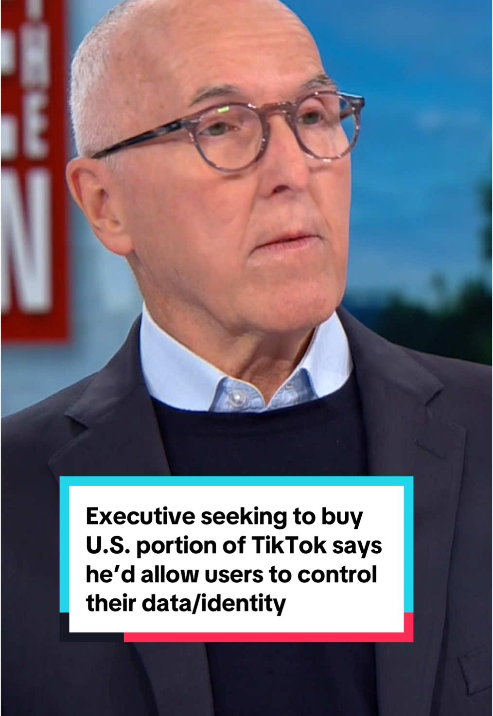 Frank McCourt, a business executive who is seeking to buy the U.S. portion of TikTok, says he would look to move the app's U.S. users 