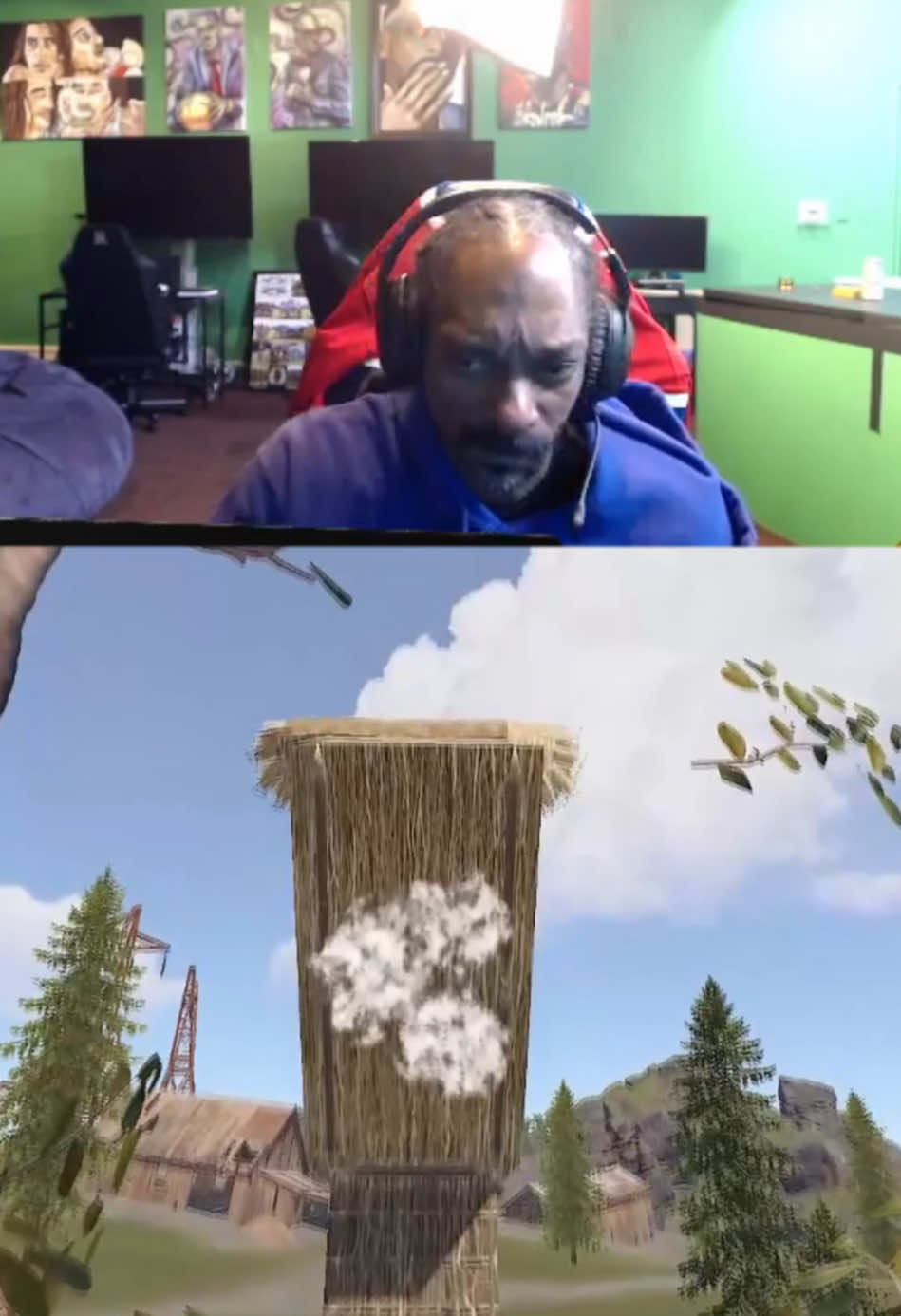 snoop dogg plays rust💀 #rust #playrust #rustgame #snoopdogg 