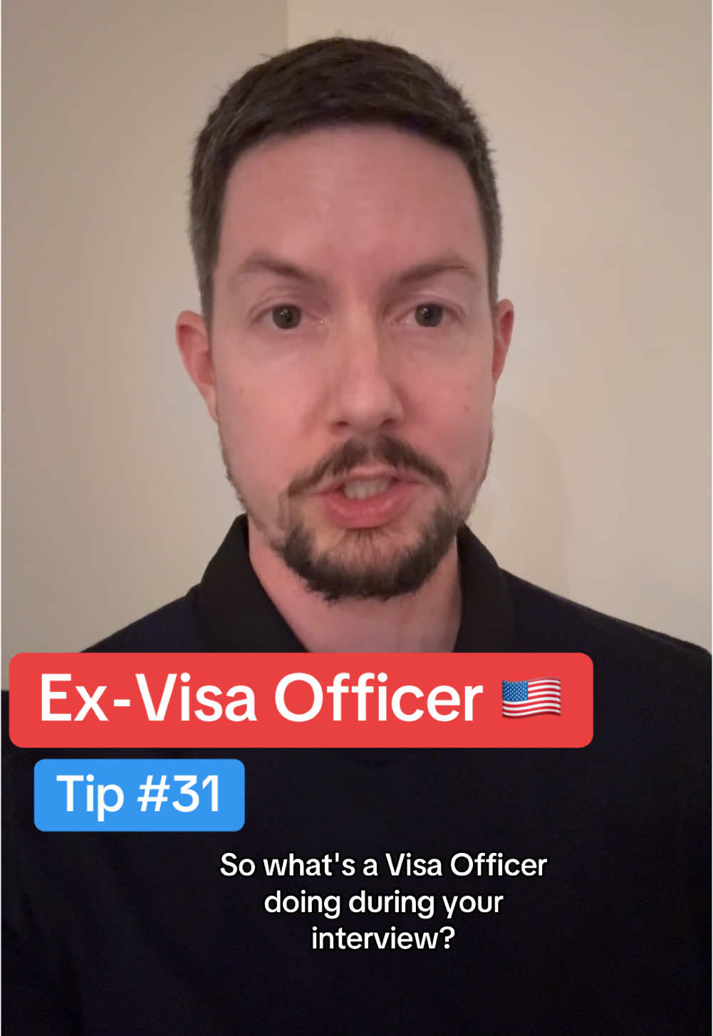 Visa Interview Tip: What is the Visa Officer doing during the Interview?  #usvisa #usavisa #visainterview #studentvisa #f1visa 