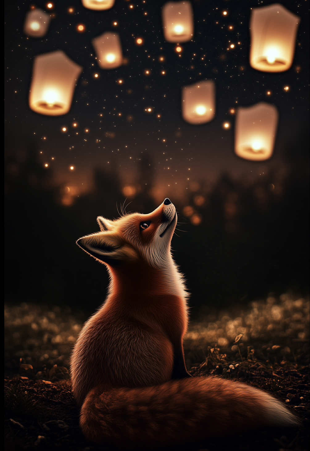 MAGICAL MOMENTS. 🦊✨ ➡️ You want to create art like this? Join my Skool community or DM me ‘Skool’ for all the details! Concept/prompt and production by @desiree.daydreams. #aiart #midjourney #magic  #spiritual #fox #capcut