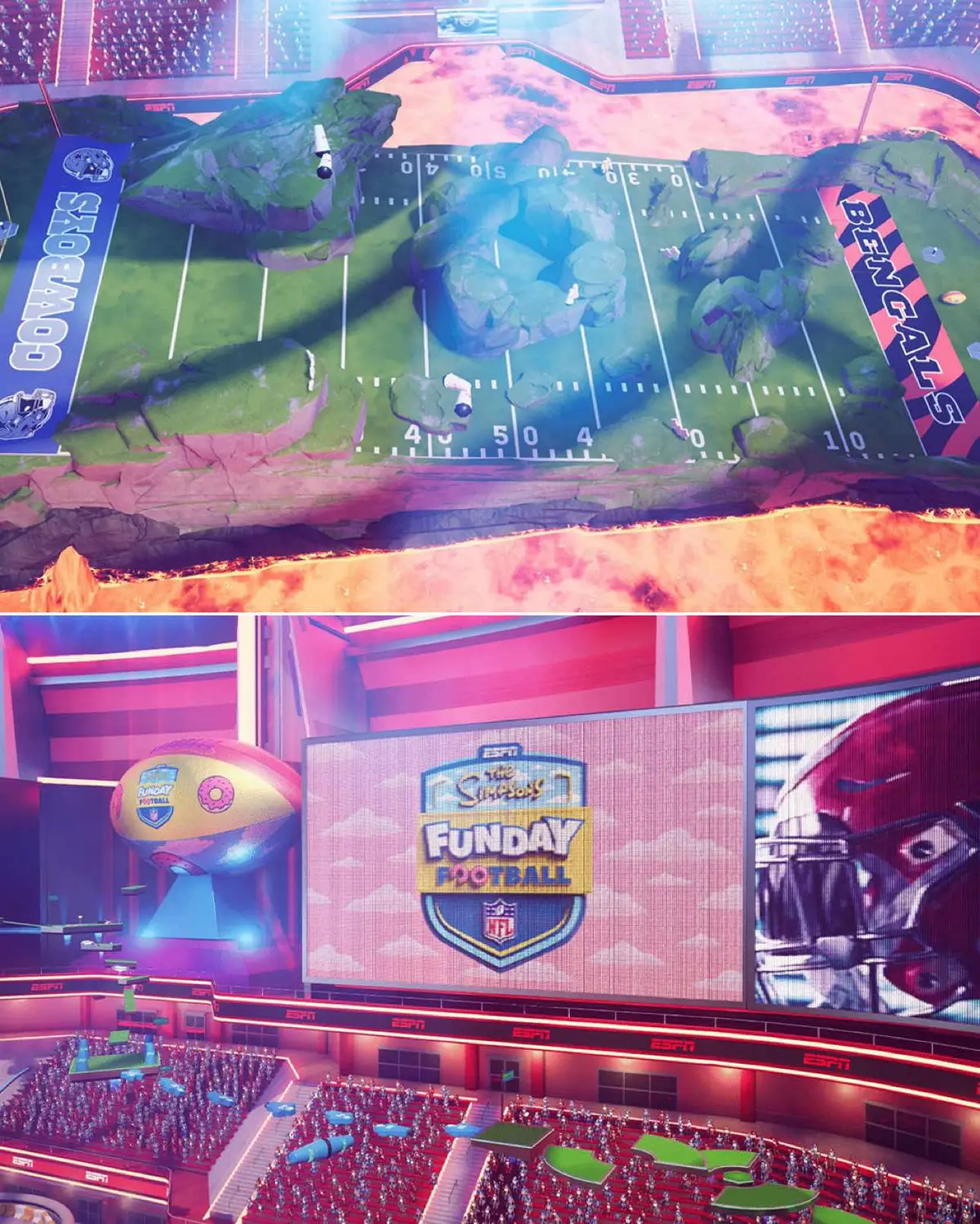 Be sure to check it out tonight for some unique equipment 🤩🎮 Drop in with Island Code 4481-0077-4190 #NFL #ESPN #Fortnite 