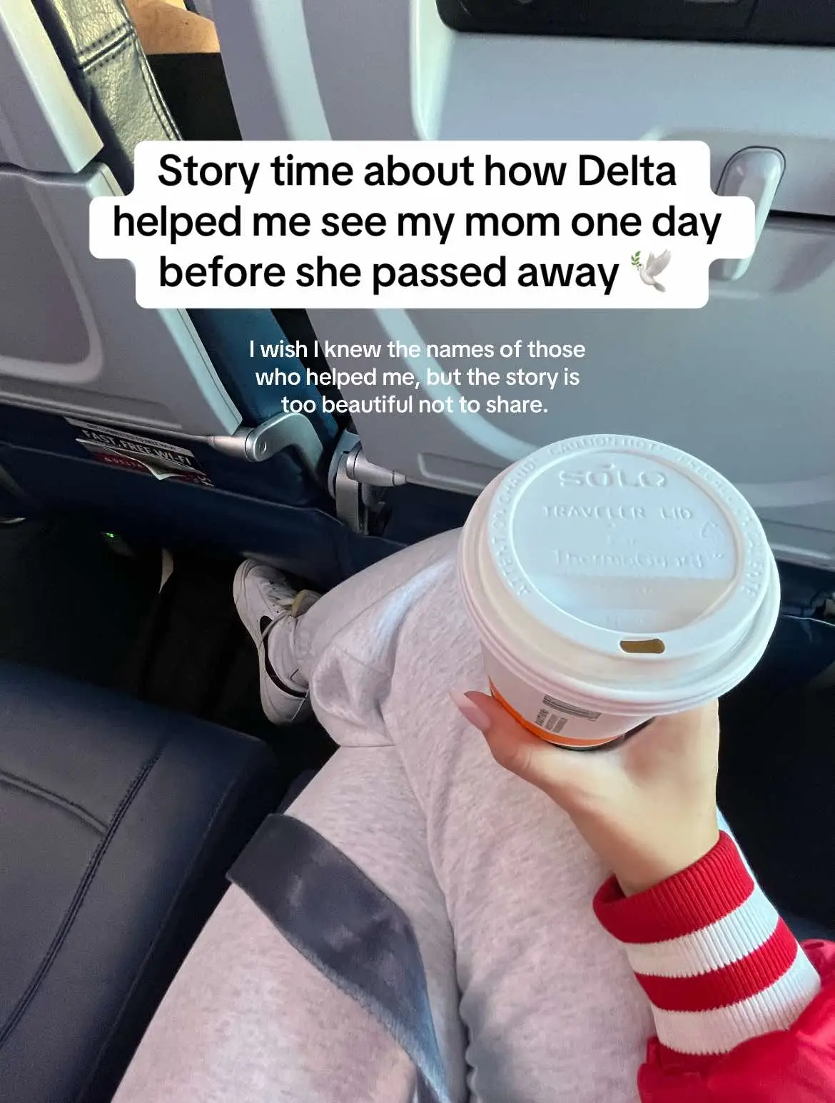 @delta, thank you. 💙 #delta #deltaairlines #deltaflight #flight #airline #grief #griefjourney #griefandloss #griefstory #storytime #storytimes #fyp #viral #foryoupage #trending #story #dallas #minneapolis #flightattendant #pilot #kindness #kindnessmatters #viralvideo #mother #motherdaughter #Love #momgrief #grieftok #griefawareness #flightattendantlife #flightattendants #airlinepilot #pilotsoftiktok #deltapilot #deltacrew #life 