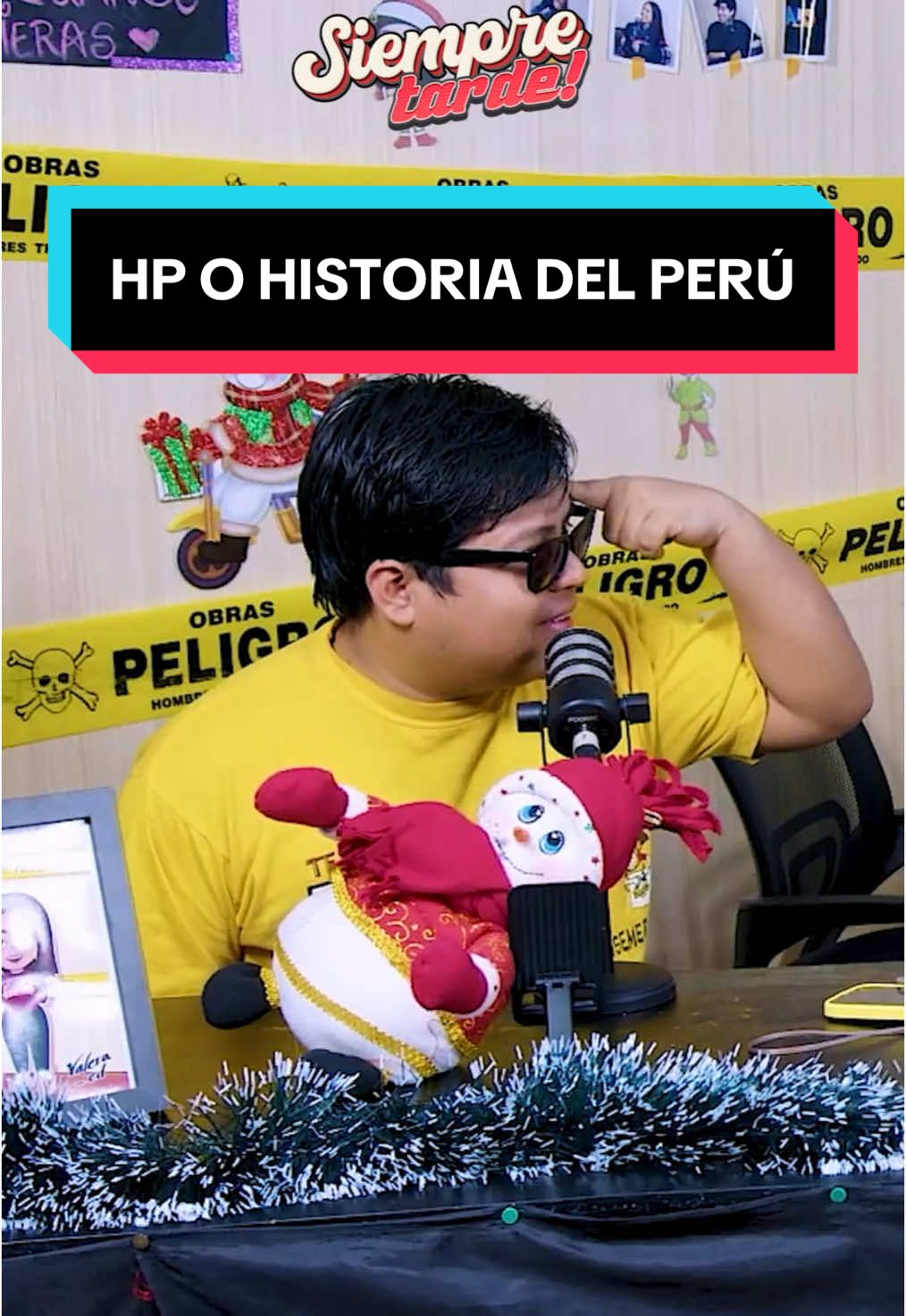 HP O HISTORIA DEL PERÚ . Siempre Tarde todos los Lunes, Miércoles y viernes desde las 12PM a 2PM en Youtube por Zalo 🚀🚀 #siempretarde