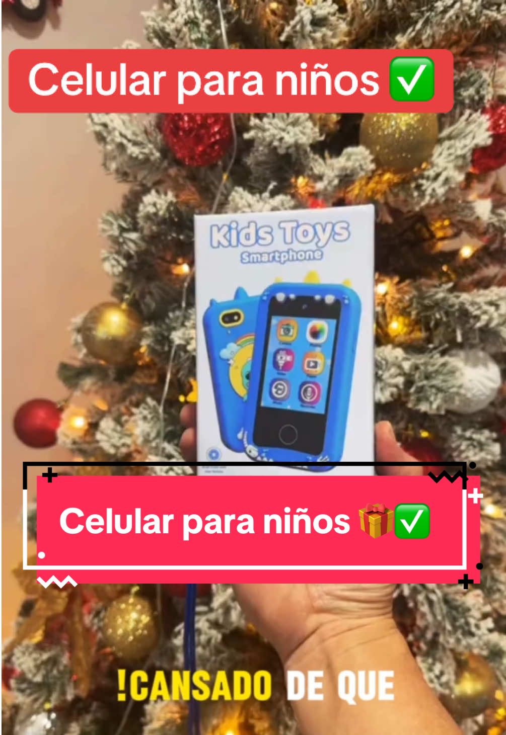 Cansado que tus  hijos te quiten tu celular esta es la solución 🎁❤️🍀✅#toyphone #toy #toys #kidsgiftideas #kidsgifts #christmasdeals #toddler #smartphone #shop #tiktokshop #holidayhaul @KOKODI 