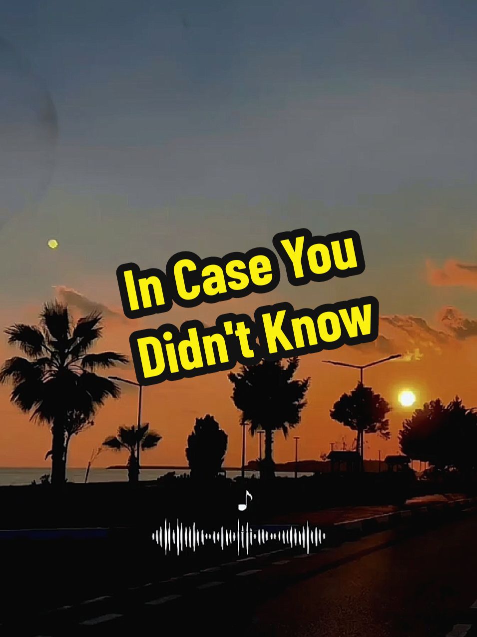 🎵In Case You Didn't Know 🎙️Brett Young  #incaseyoudidntknow  #brettyoung  #songs  #lyrics_songs  #lyricsmusic  #romantico  #videosmusicais  #status  #musica  #music  #musicasromanticas  #declaracaodeamor  #fy  #nostalgia  #videoviral 