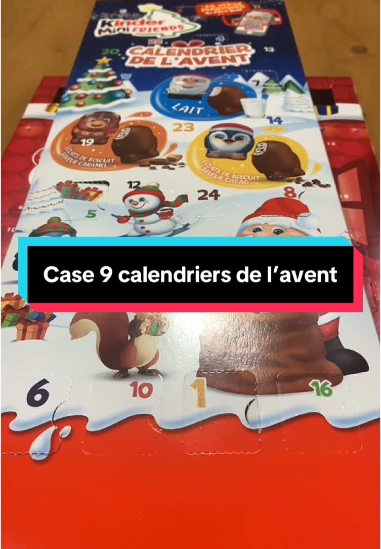 On ouvre la case 9 de nos calendriers de l’avent #noel #christmas #calendrier #calendrierdelavent #calendrierdelavent2024 #adventcalendar #adventcalendar2024 