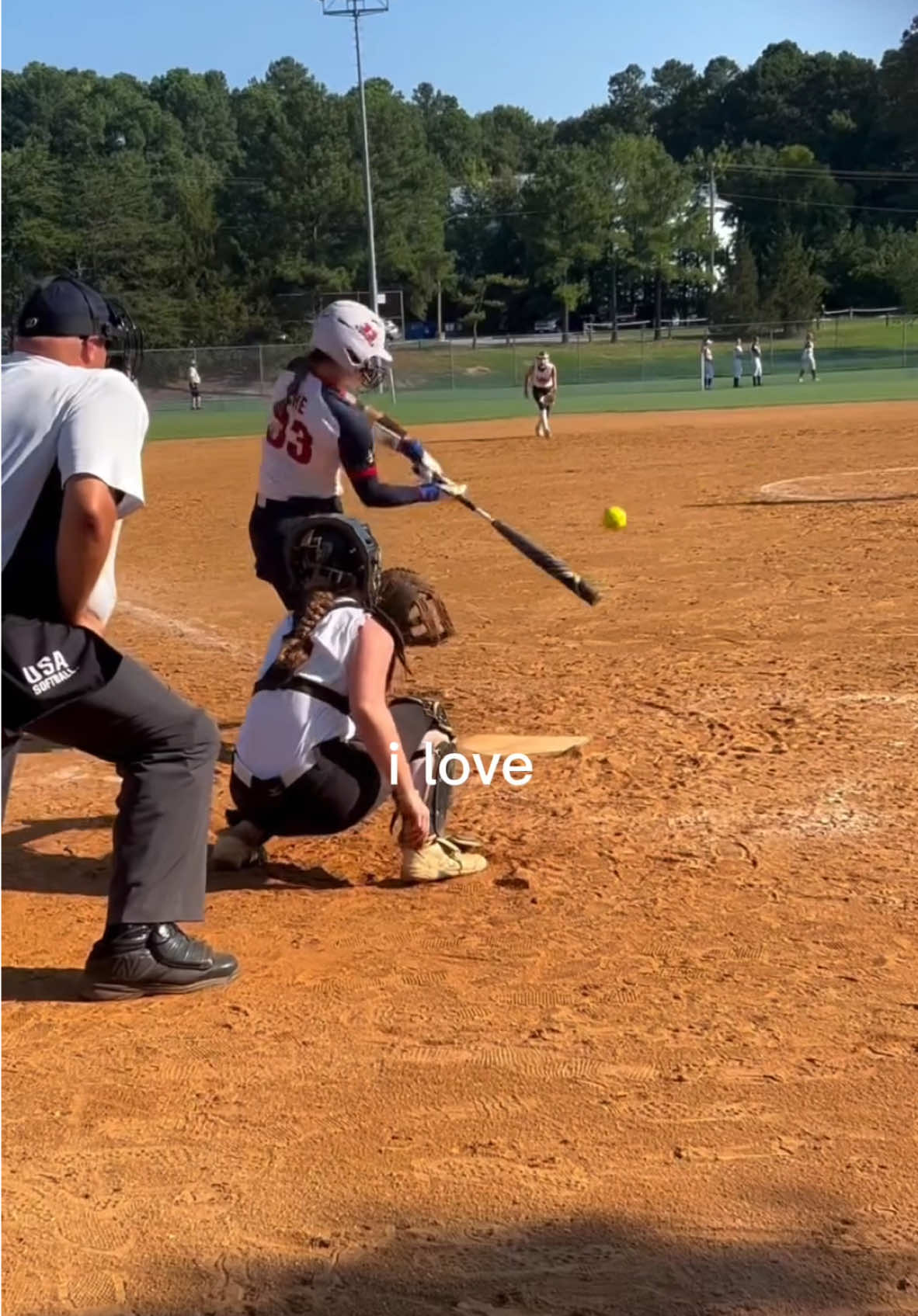 ❤️🥎 @sophia🩷 #softball #hit #CapCut #fyp 