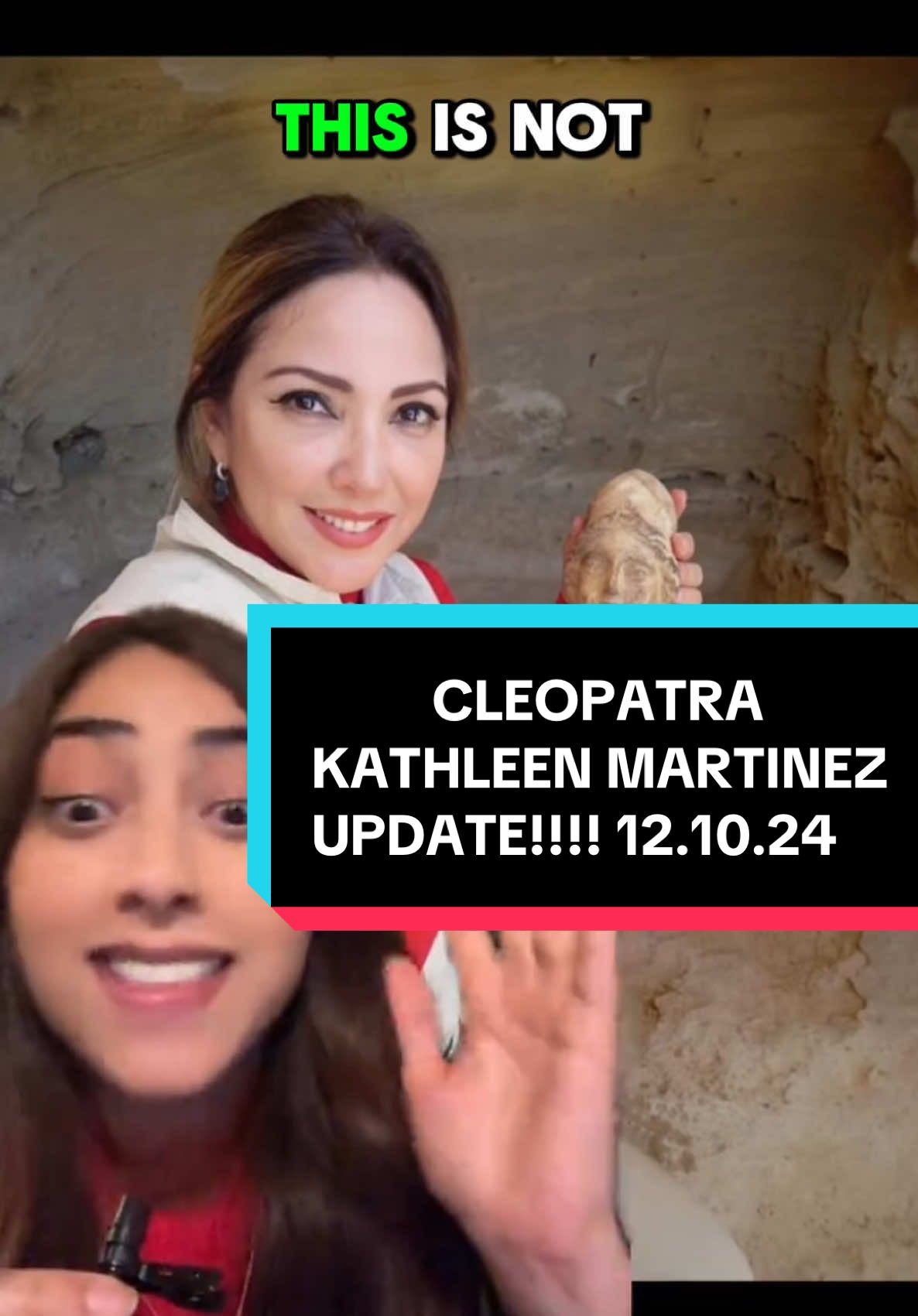 CLEOPATRA & DR. KATHLEEN MARTINEZ UPDATE IS FINALLY HERE!!!! More detailed info coming early next year stay tuned!! #cleopatra #kathleenmartinez #archaeology #ancientegypt 