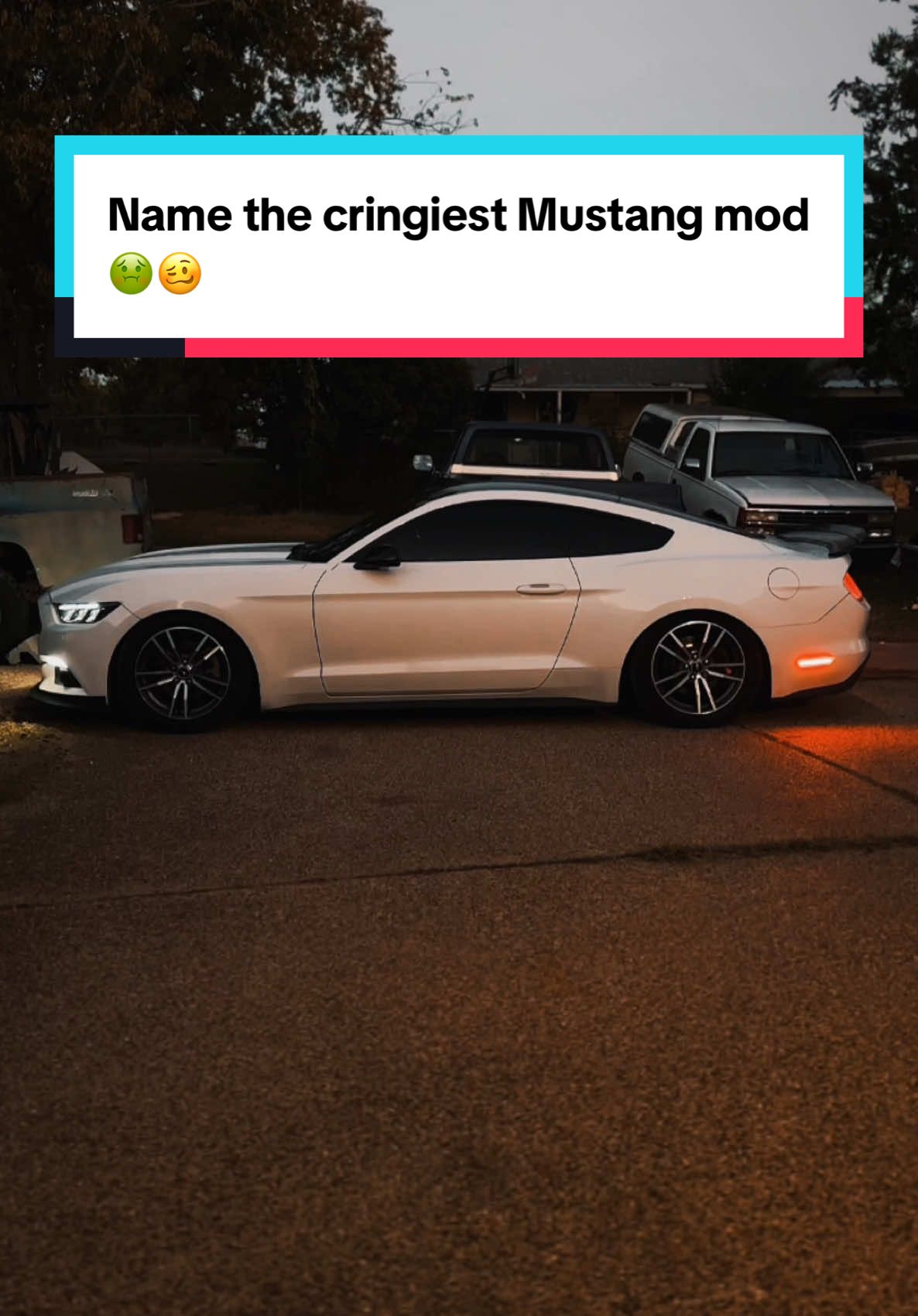 Upbadging… #fyp #mustang #carmods 