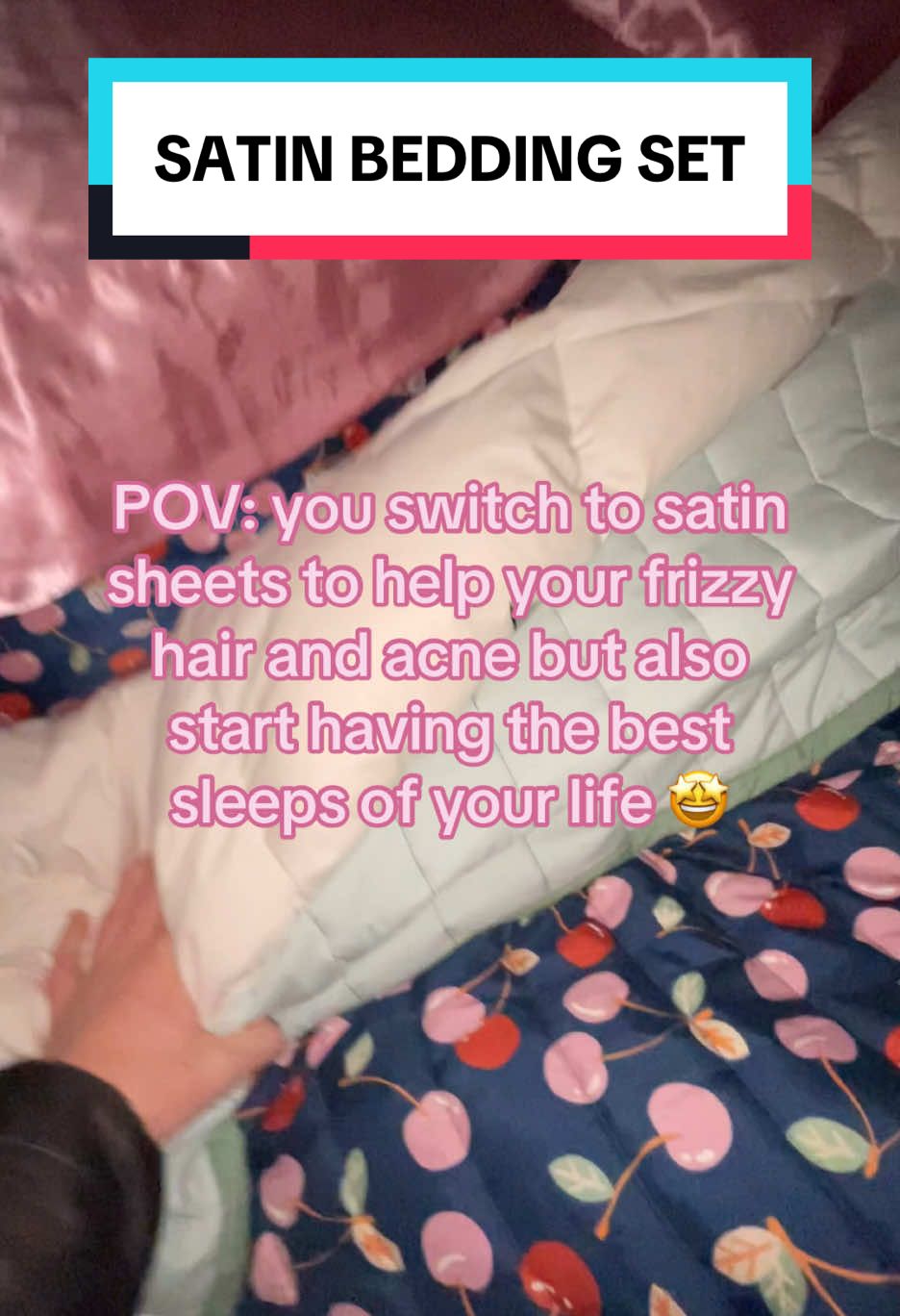 Best investment in yourself #tiktokshopholidayhaul #satin #giftideas #sleep #fyp 