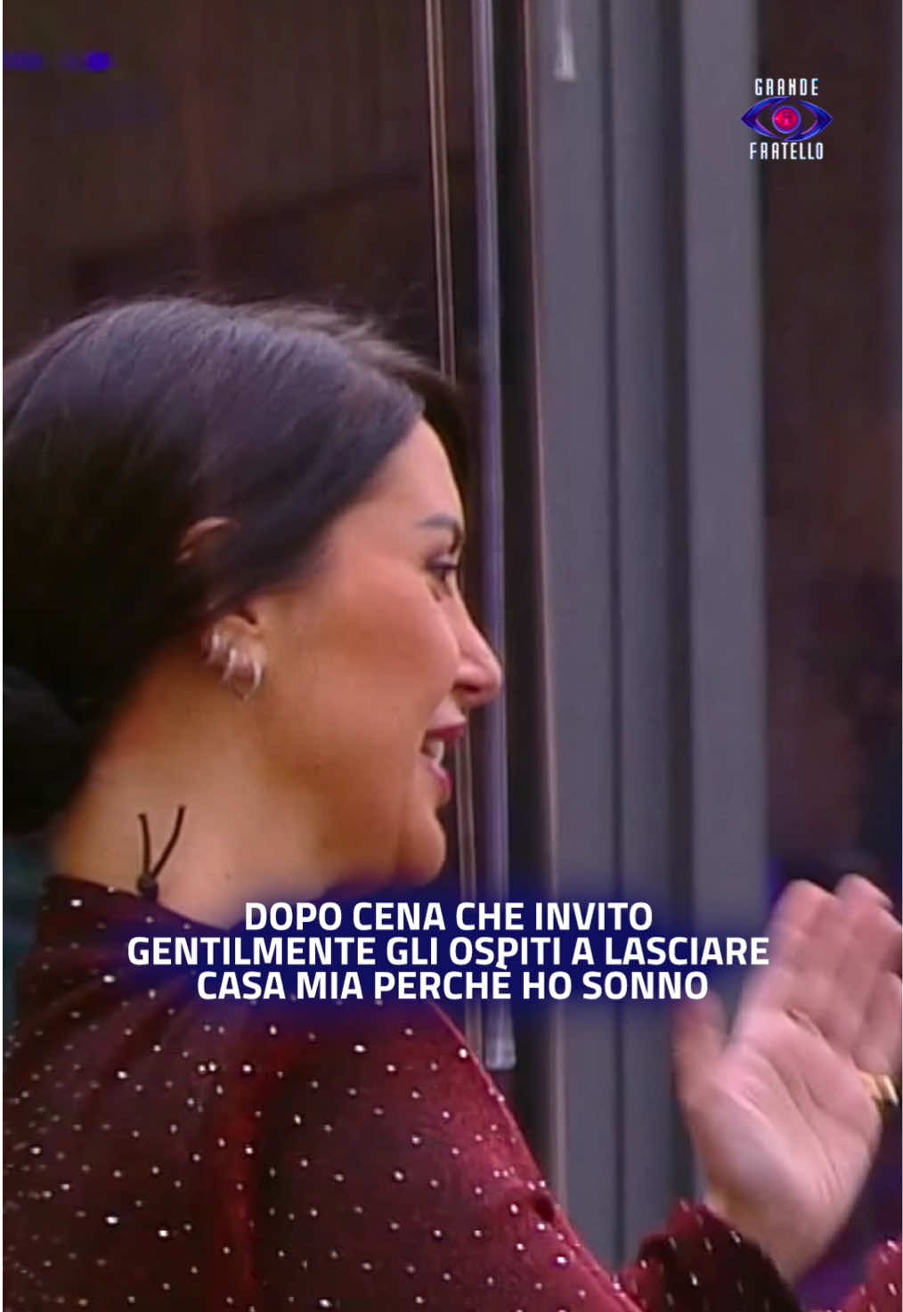 È stato un piacere ma si è fatta una certa 👋🏻 #GrandeFratello #davedere 