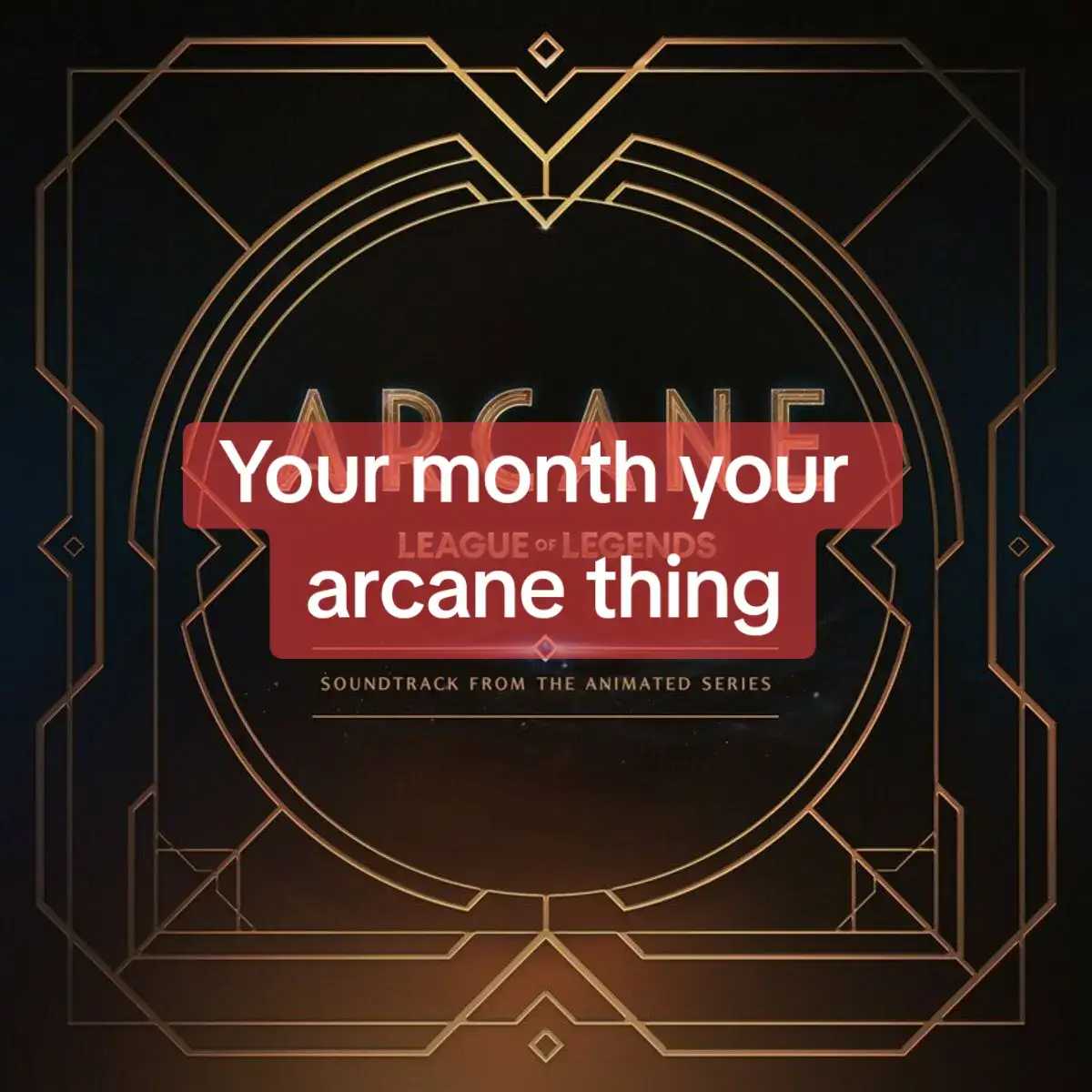 I forgot to do it earlier- well this is probably the last video I'll post here by now #fyp #arcane #yourmonth 