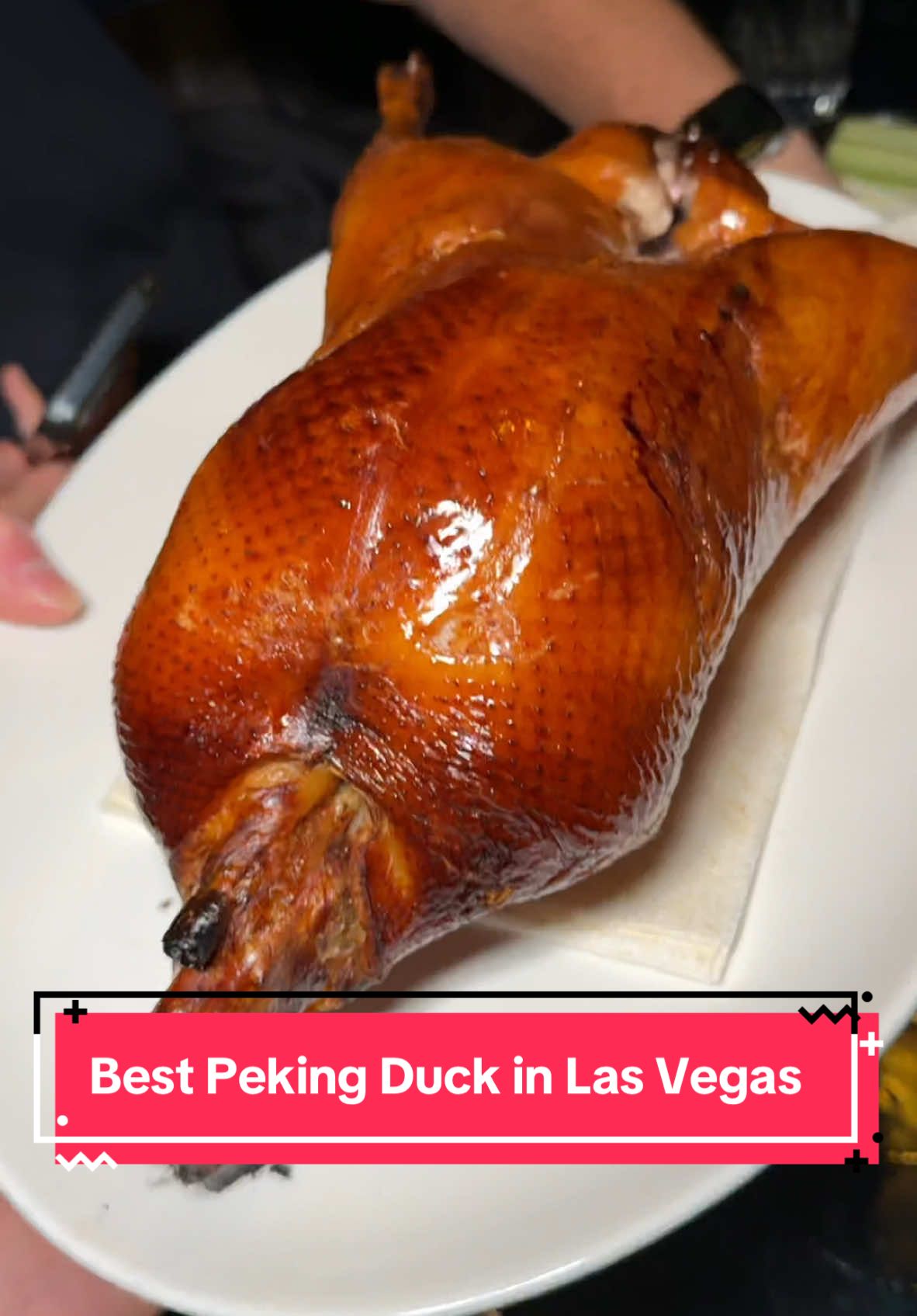 Mott 32 Peking Duck is something I think about way too often #duck #lasvegas #vegasfood #pekingduck 