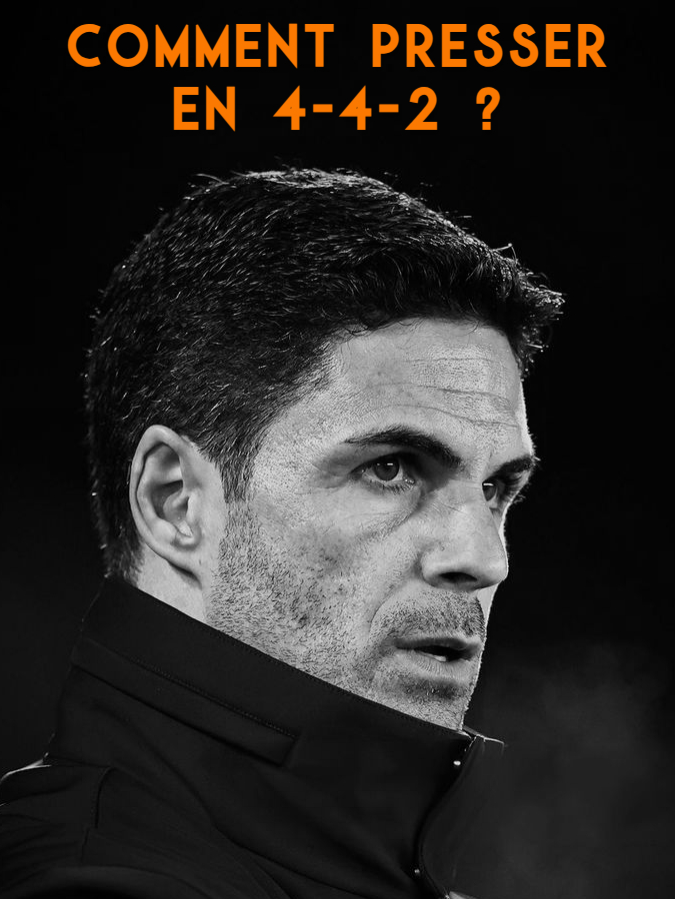 60 SECONDES CHRONO - Part. 9 - Le 4-4-2 est probablement le système le plus connu dans le football. Voyons comment il permet de presser efficacement un adversaire positionné en 4-3-3. #fyp #pourtoi #football #Soccer #442 #433 #tactique