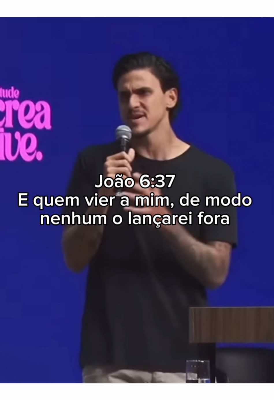 João 6:37 - E quem vier a mim, de modo nenhum o lançarei fora #jesus #cristao #evangelho #cristaosnotiktok #edit #pedro #flamengo 