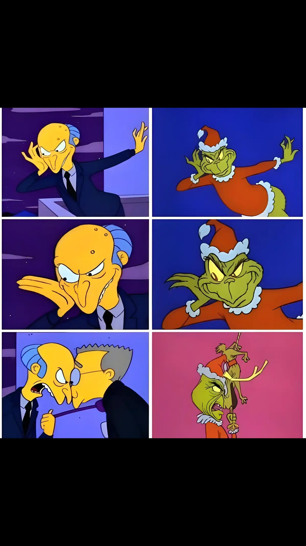 Burns es el verdadero Grinch (T4 E17) #LosSimpson #LosSimpsons #TheSimpsons 