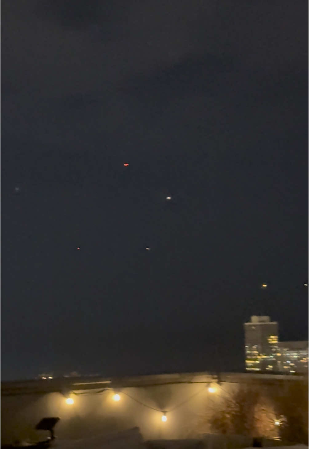 Another night another daydream that one of these will be a UFO. Honestly an airport lineup is kind of the perfect place for a UAP to insert itself and land on earth… 👽 🛸  #chicago #ORD #airport #ufo #ufosighting 