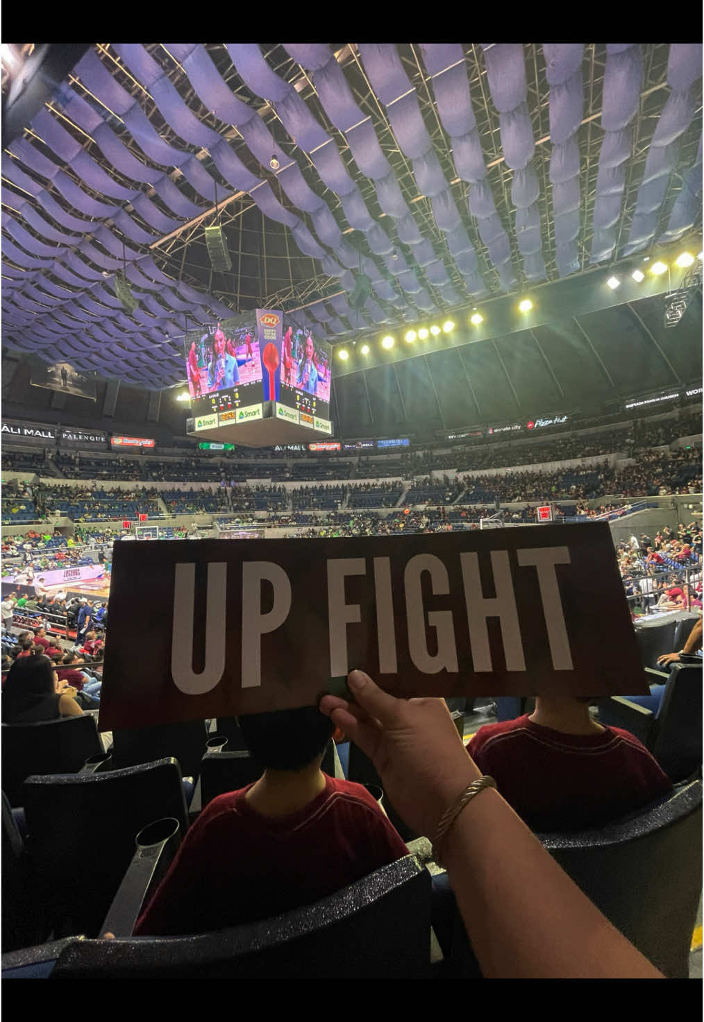 GAME 1 ✊🏼♥️ #UPFIGHT #UAAPFinals