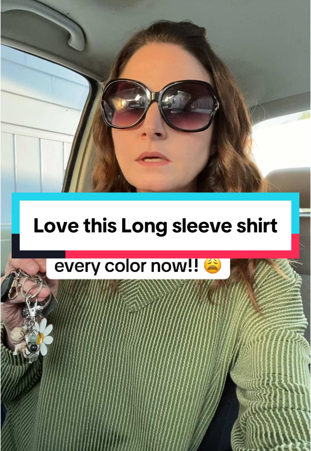 Im wearing a small. Im 5’4 115 pounds. Fits great! I love everything about this shirt. Love the rib texture, love the color, love the comfort, the quality… love love love. @@Evaless_official##longsleeveshirt##casualtop##casualstyle##tiktokshopholidayhaul##holidaysales##tiktokshopfinds