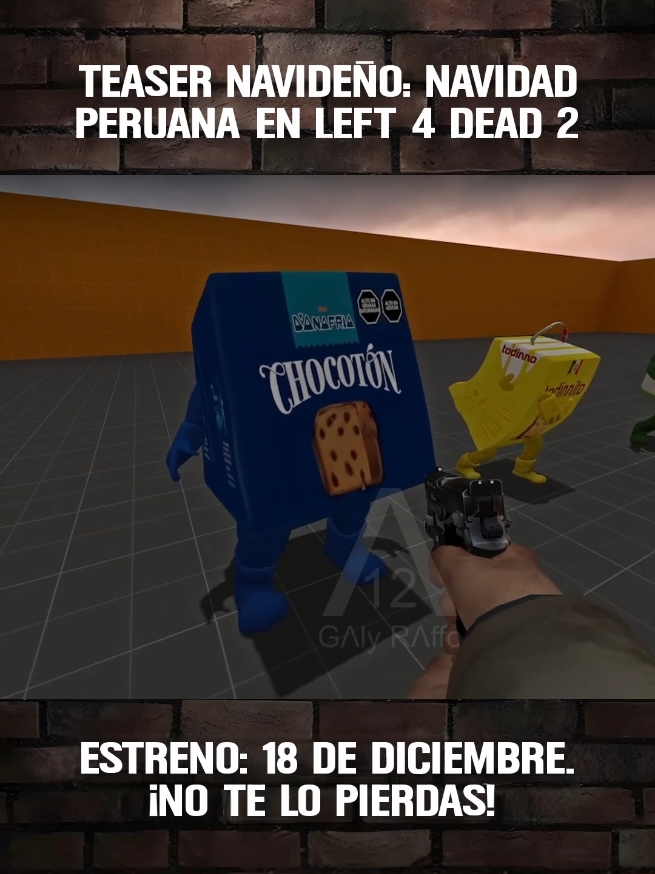 ¡Prepárate para una Navidad diferente! 🧨🎅 Descubre el espíritu navideño peruano con panetones, chocolates y fuegos artificiales en este increíble mod. Estreno: 18 de diciembre.  ¡No te lo pierdas! #left4dead2 