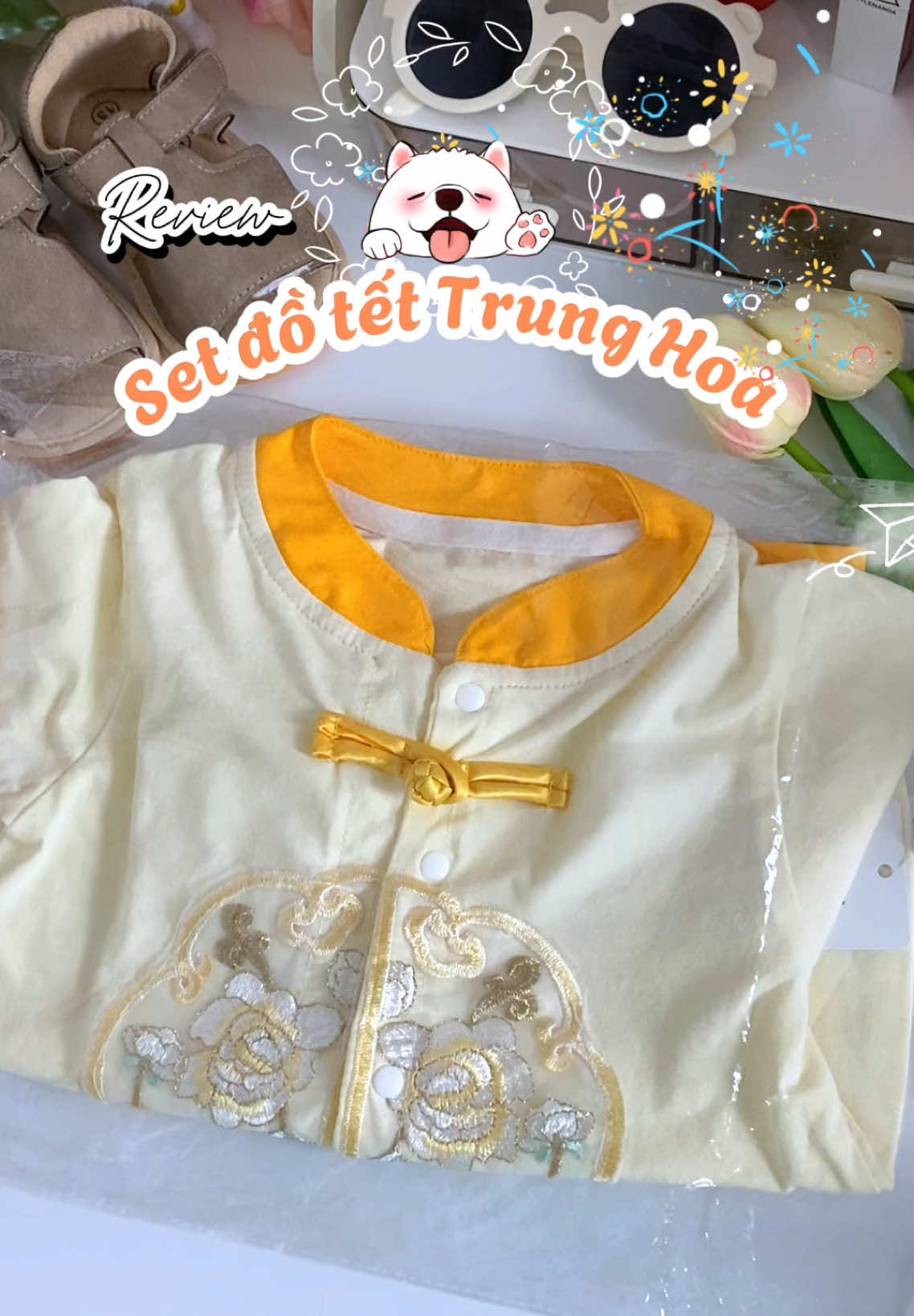 Đồ tết cho bé #dochobeyeu #babyclothes #salegiuathang #mevabe #xuhuongtiktok 