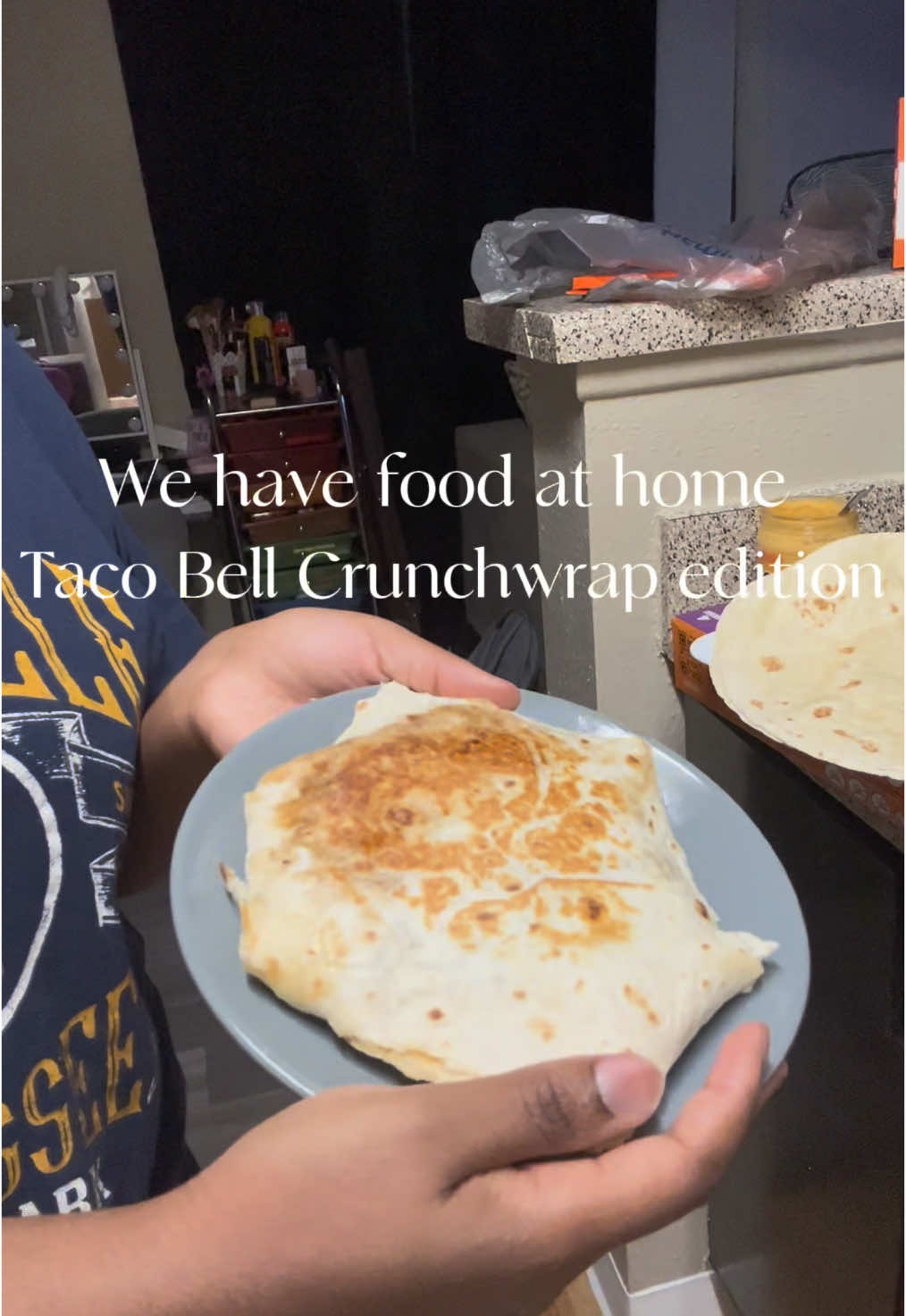 In todays episode of we have food at home its taco bell crunchwraps  🌮🛎️  #capcut #tacobell #Foodie #fyp #FoodTok #cookingathometiktoktv #likes #trendy #trending @tacobell #houston #food #DinnerIdeas #yummy #ubereats #dinner #parati #crunchwrapsupreme #contentsearchinsights #tiktokshop #CapCut 