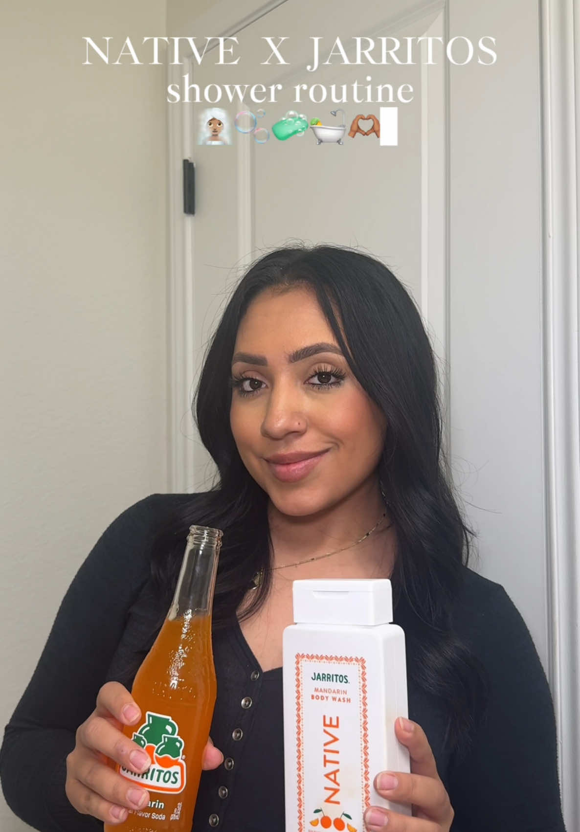 The best self-care always includes @Native x @Jarritos 🧖🏽‍♀️🫧🛀🧼 Save 20% off your first @Native order with my code: MODERNCASITA #NativePartner #ad #showerroutine #NativeXJarritos  